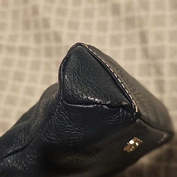 THE SAK Leather Baguette Bag Deep Teal - Picture 9 of 9